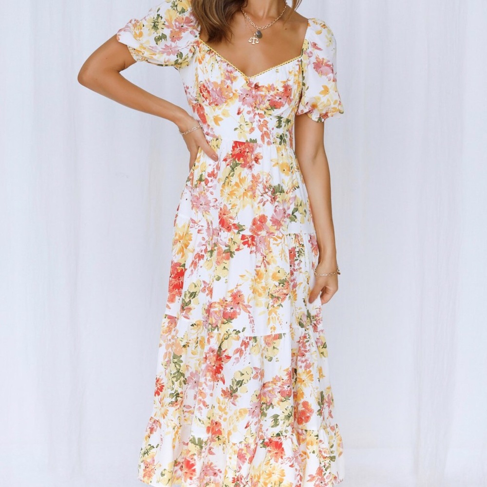 Hello Molly Floral Midi
